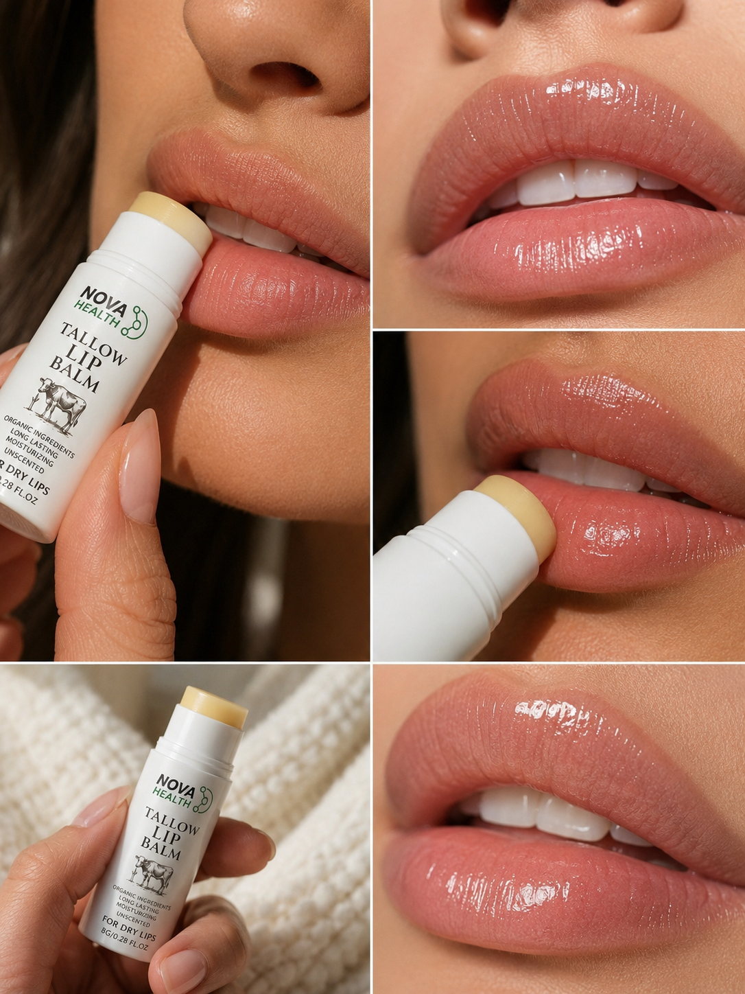 Organic Lip Balm (Non-Scented)