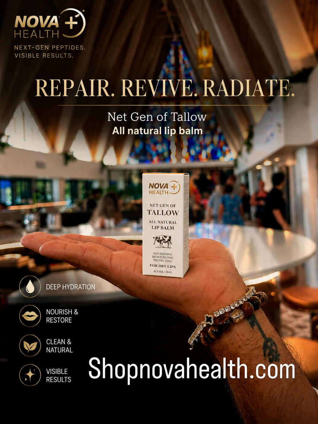 Organic Lip Balm (Non-Scented)